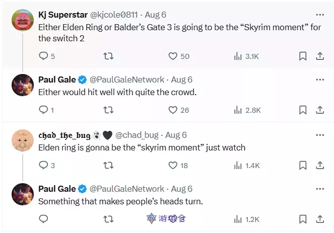 分析师称:第三方开发商正在为Switch2开发重磅大作 分析师称:第三方开发商正在为Switch2开发重磅大作