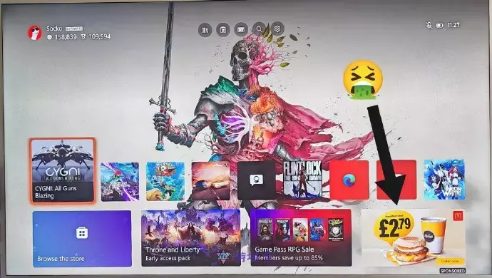 玩家不满Xbox广告投放麦当劳 玩家不满Xbox广告投放麦当劳