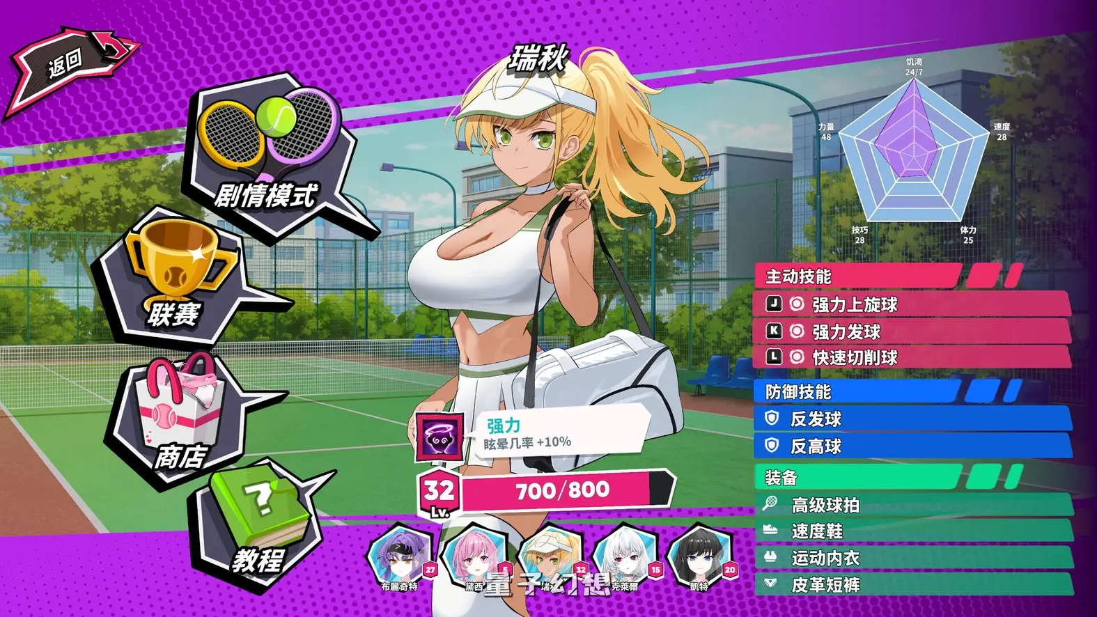 [爆款SLG/动态] 网球天使EX TENNIS ANGELS EX VerV1.10 STEAM官方中文步兵版 [更新2.0G]