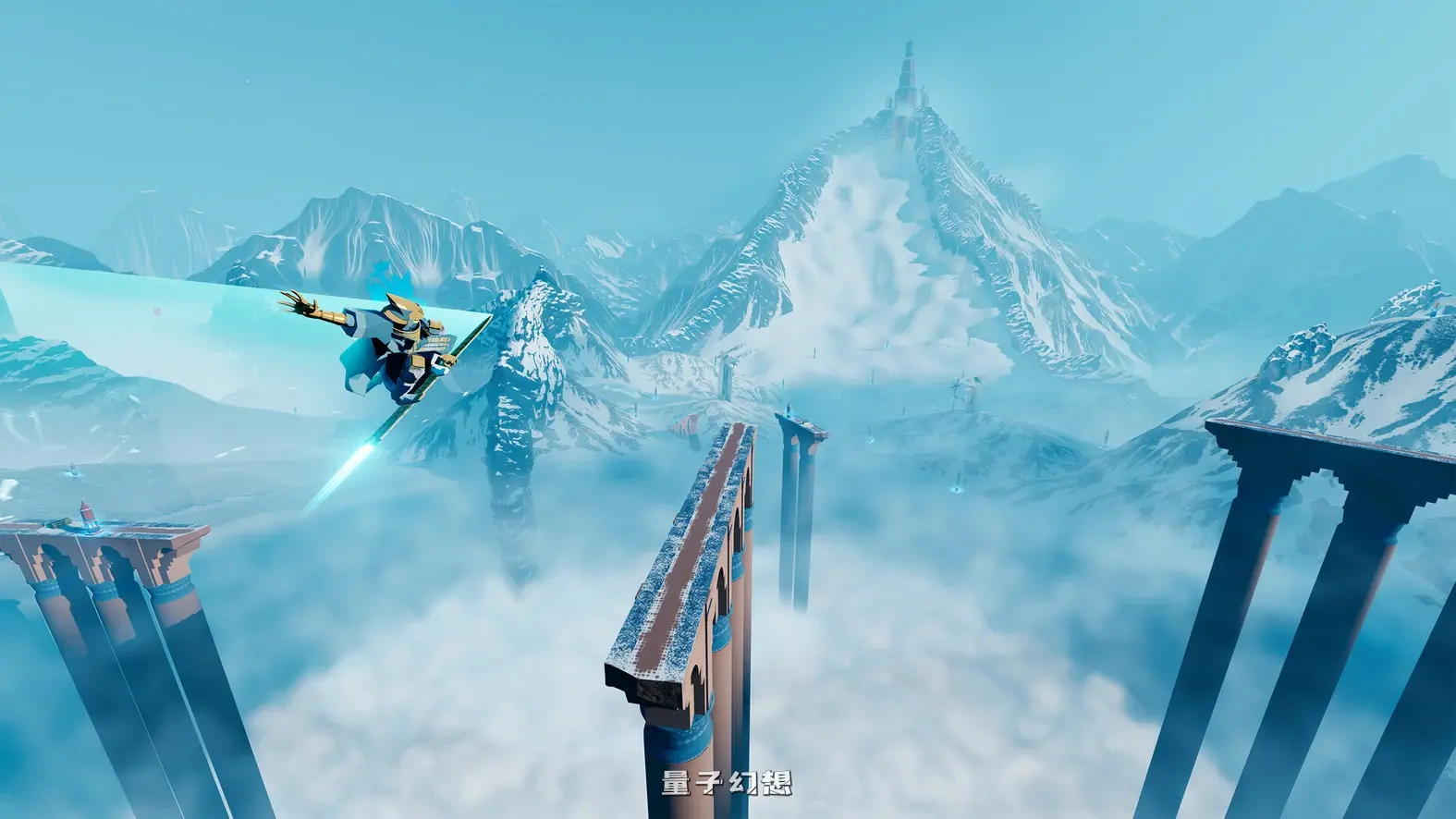 【冲浪之旅/跑酷冒险】 碧海之剑 Sword of the Sea Build-19645438 汉化版 [新作/6.6G]