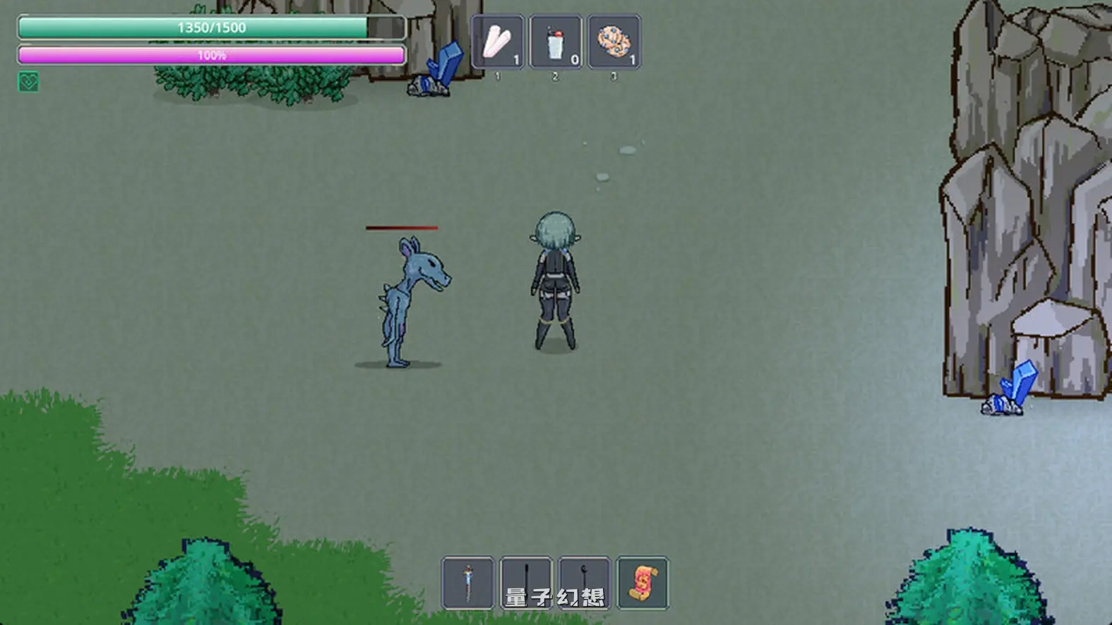 【动作ACT/像素动态】娜莉亚的新任务（Narea’s New Mission ） v1.4 官中步兵版+存档 [新作290M]