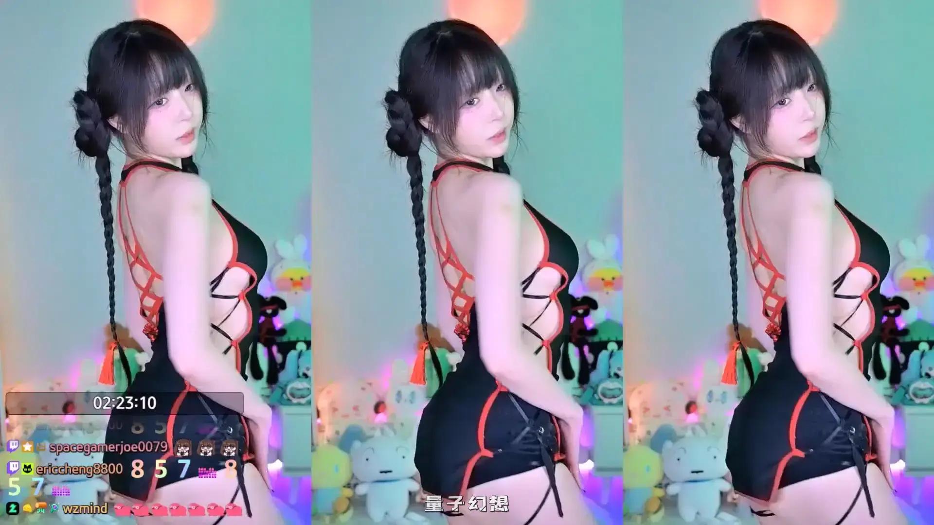 韩国BJ@ 2025年9月韩国妹子风情万种 黑珍脱裙子跳舞合集