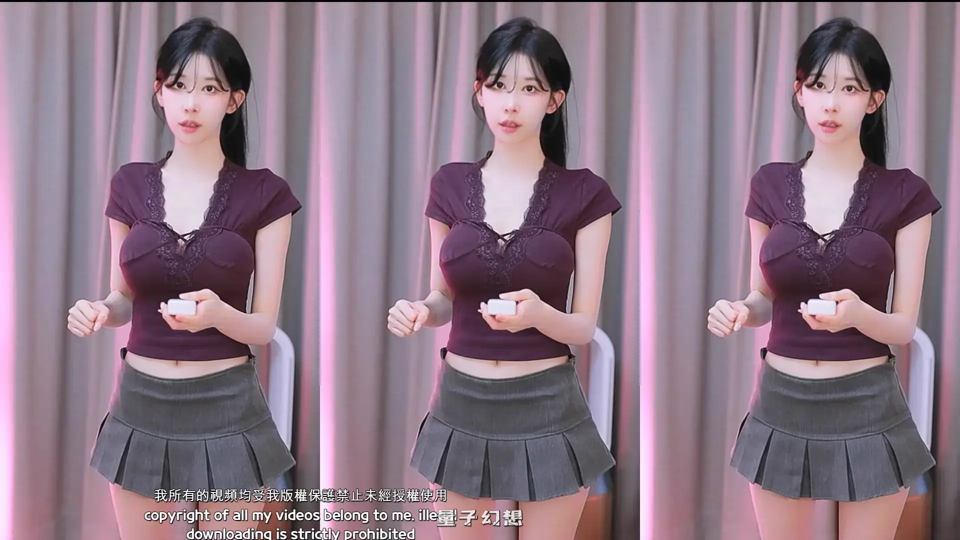 韩国BJ@ 2025年9月韩国气质清纯女神 穿的真少舞蹈合集