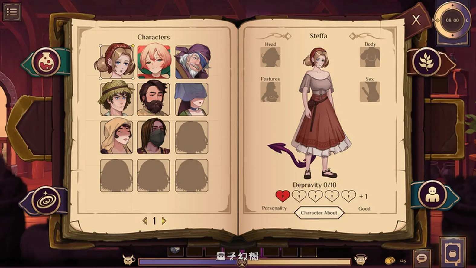 魔女秘药 – 欲望炼金术  Ver0.109 官方中文步兵版 (沙盒SLG/解密/全动态)更新3.0G