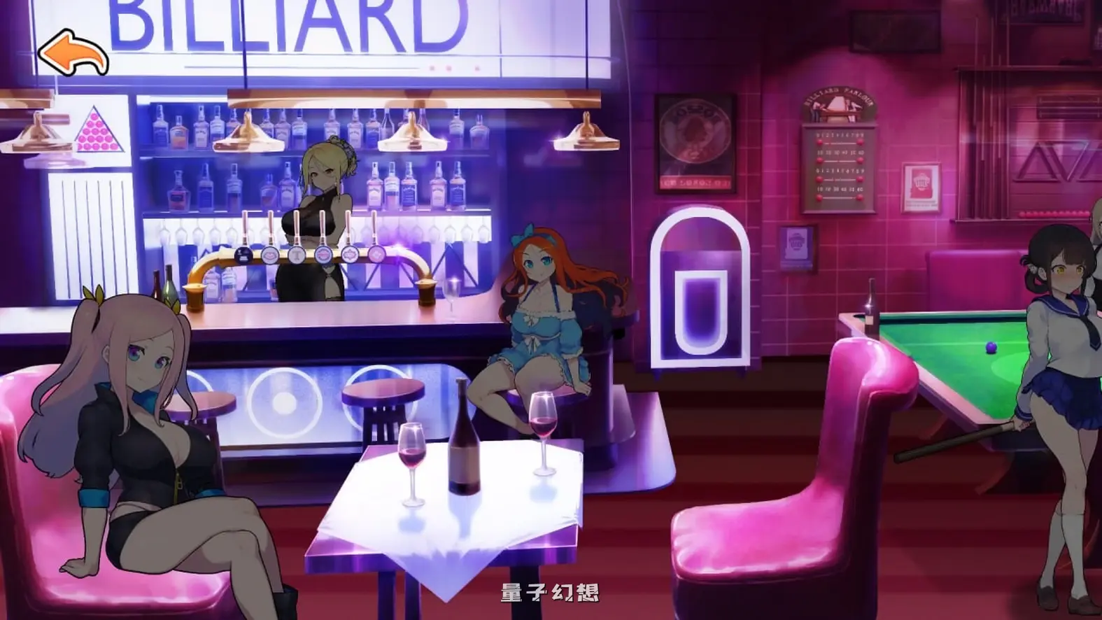 新作[亚洲风SLG/后宫/动态] 天使台球吧 Angel Club Steam官中步兵版 [1.0G]