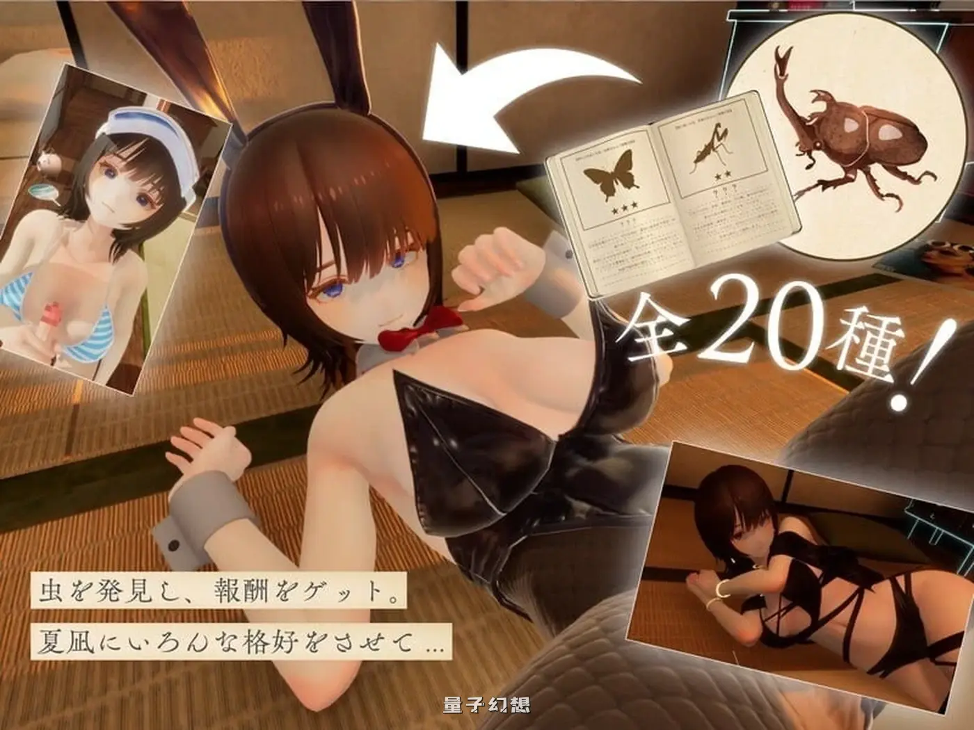 [互动3D/动态] 夏姐姐 ～我恋爱的30天～ なつねえ ～僕が恋した30日～ ver1.10 正式版+自带全回想+服装存档 [更新/2.40G]