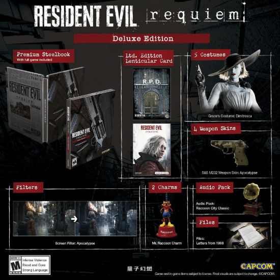 《生化9》豪华版新内容泄露!剧情DLC、还有萝丝玛丽