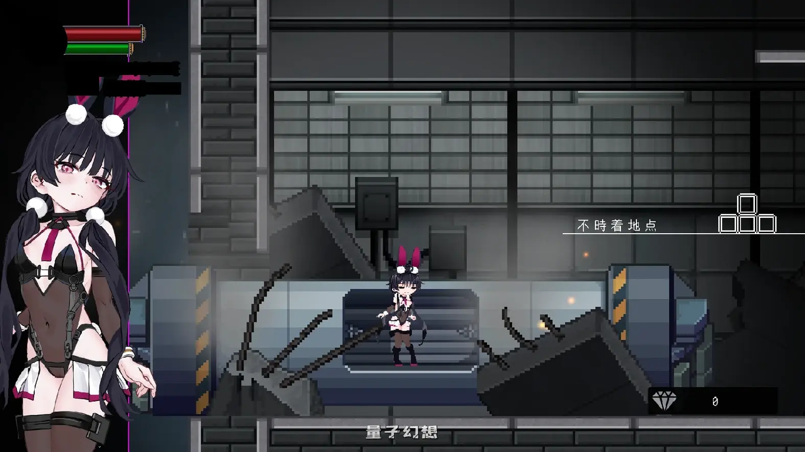 新作[探索ACT/Live2D/动画] 尼托 -秽染隔离区的坠兔- ニト -穢染隔離区の墜兎- AI汉化版 [7.30G]