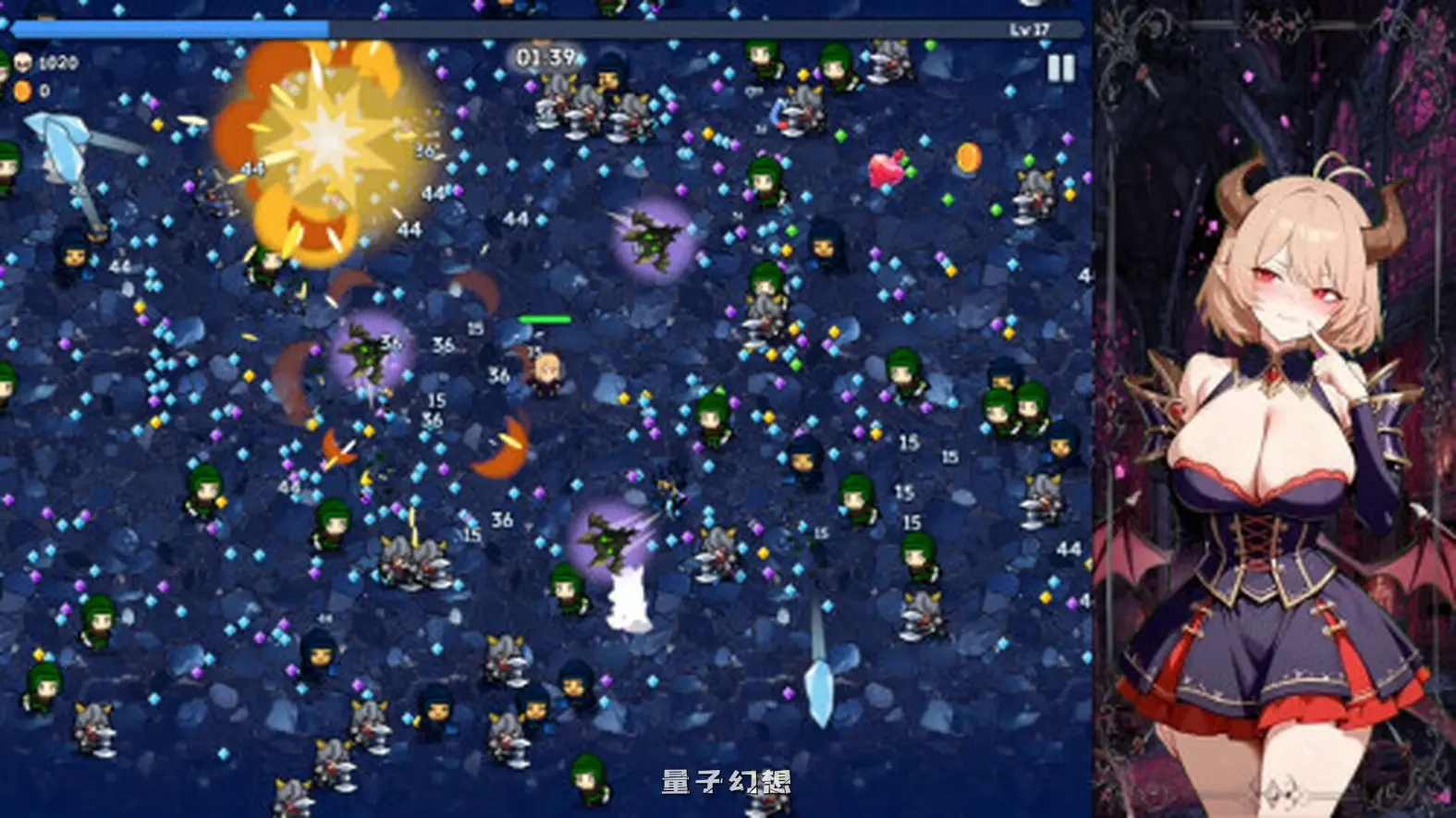 新作[冒险ACT/策略/战斗] 魅魔幸存者 Succubus Survivors Steam官中步兵版 [1.20G]