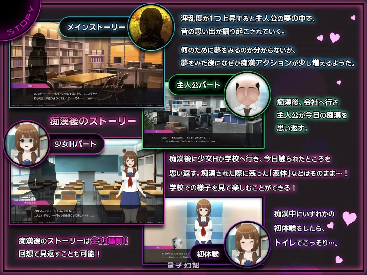 [爆款SLG/Live2D/全动画] 完全痴汉 内向JK堕落全过程 完全痴 v1.1 官中版[更新/3.80G]