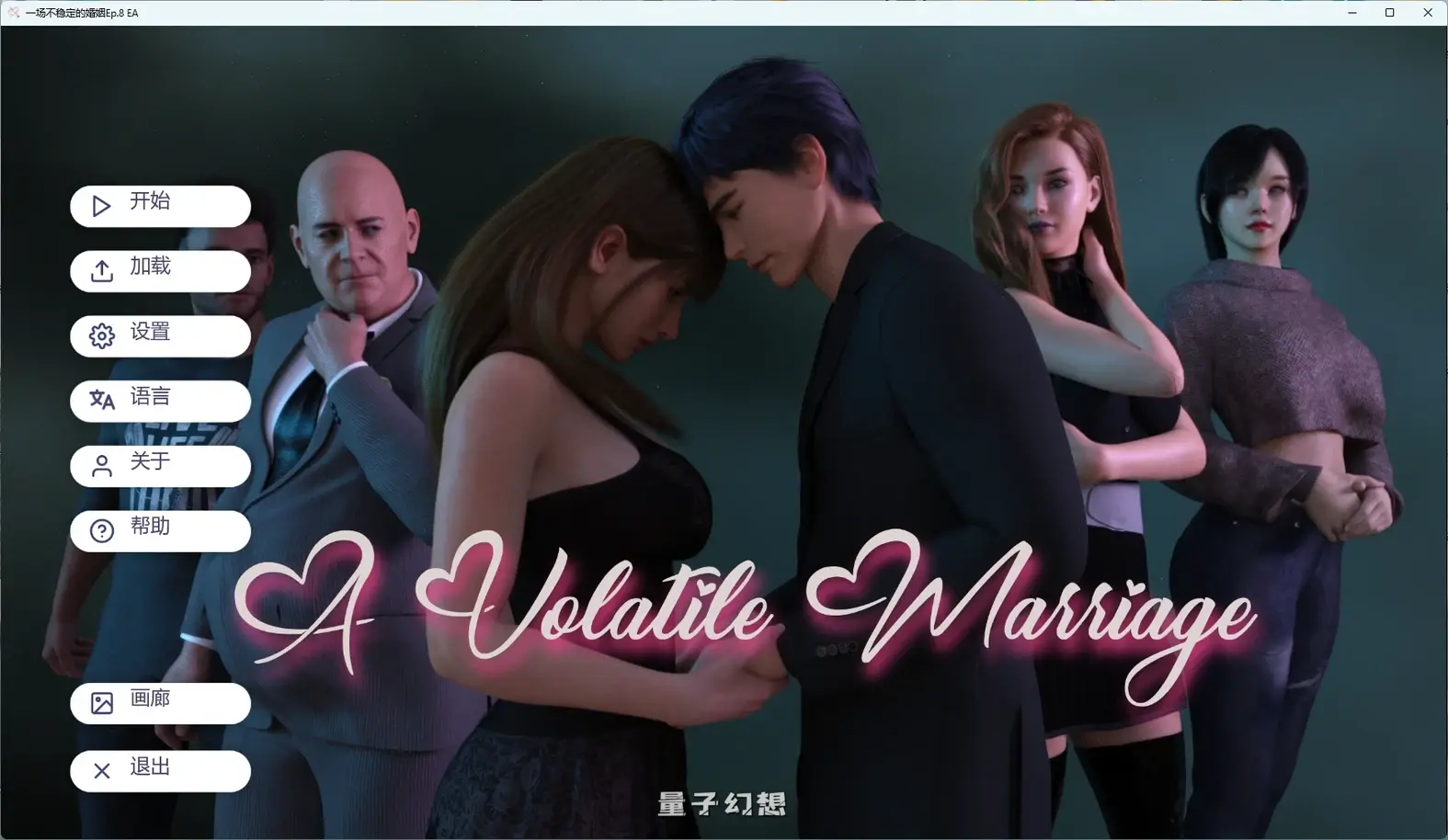 [SLG/AI汉化/3D] 一场不稳定的婚姻A Volatile MarriageEp.8 EA AI汉化版[7.46G/更新]